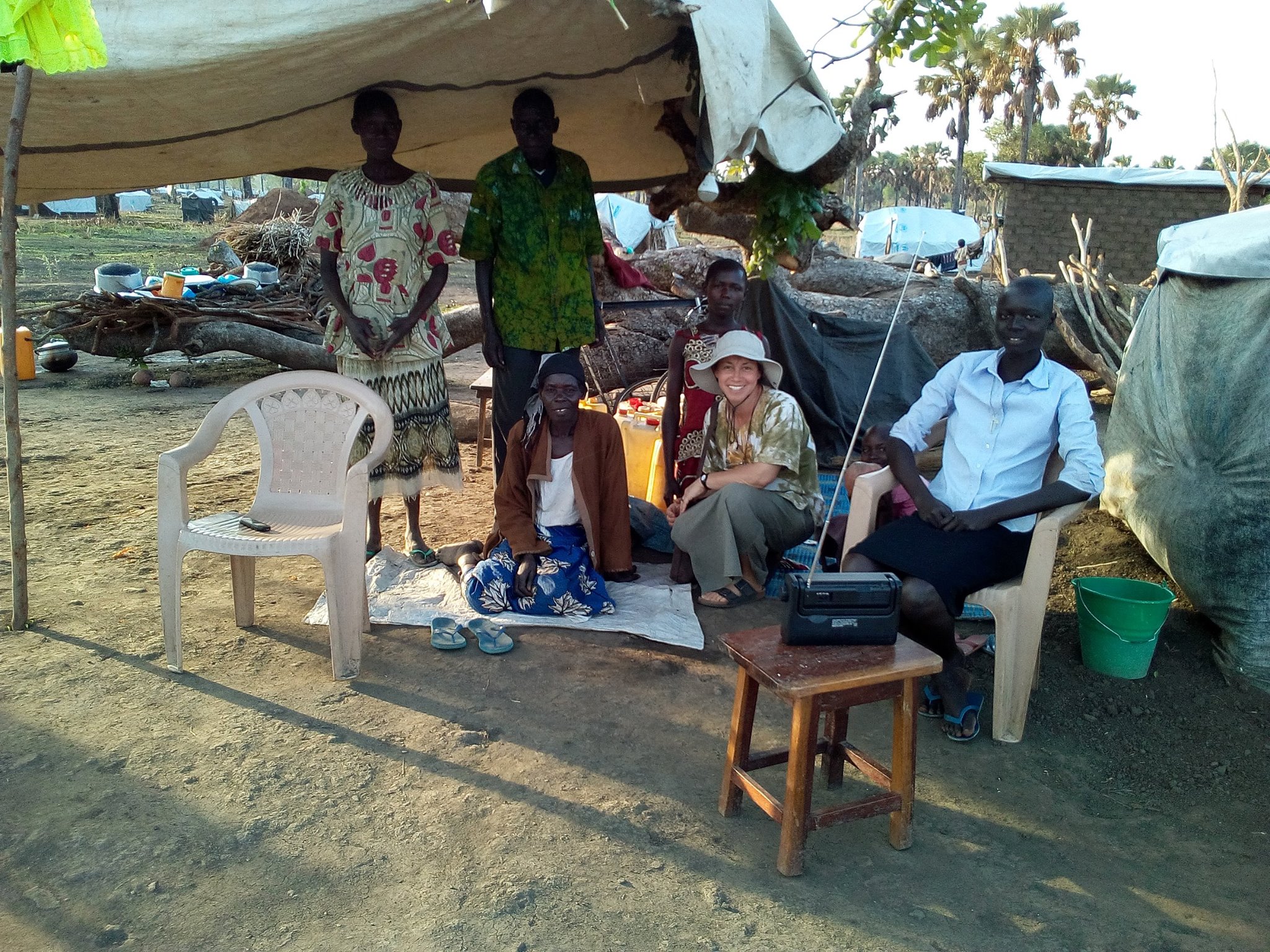 E' notte in Sud Sudan 